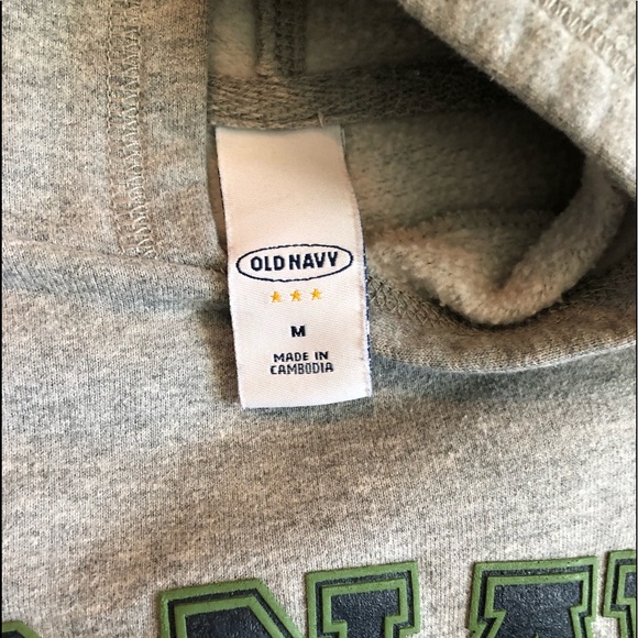 🌟5/$15 Boys: OLD NAVY- RELAXED FIT HOODED SWEATSHIRT- Size M - Picture 6 of 7